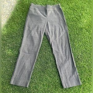 Elliott Lauren patterned stretch ankle pants - size 12